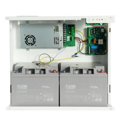 W-SP1200UF - alimentatore a 27,6Vdc 12A | e box per batterie da 42Ah